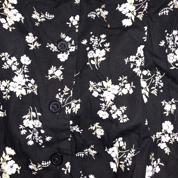 Sold Vetta Capsule The square neck floral midi dress - Picture 7 of 8